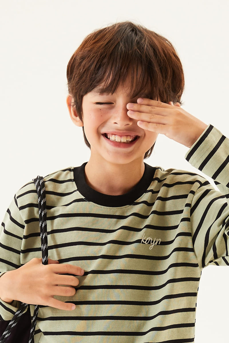 Kokoyarn - Korean Junior Fashion - #Kfashion4kids - Season Stripes Tee - 9