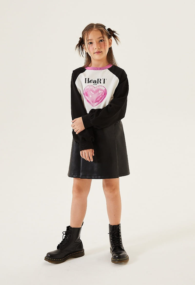 Kokoyarn - Korean Junior Fashion - #Kfashion4kids - Heart Tee - 7