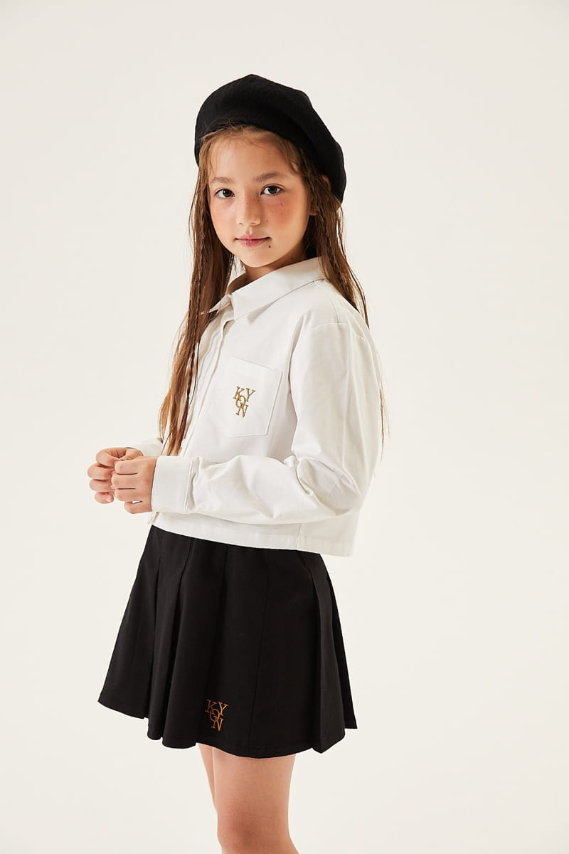 Kokoyarn - Korean Junior Fashion - #childofig - Crop Shirt - 10