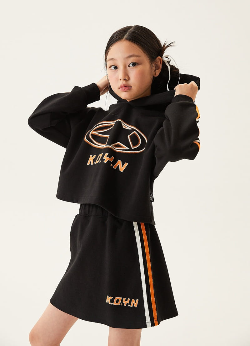 Kokoyarn - Korean Junior Fashion - #childofig - River Star Crop Hoody - 5