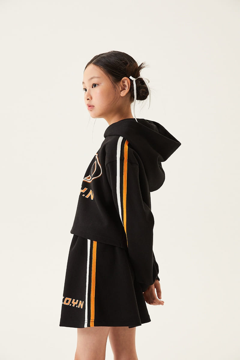 Kokoyarn - Korean Junior Fashion - #childrensboutique - River Star Crop Hoody - 6