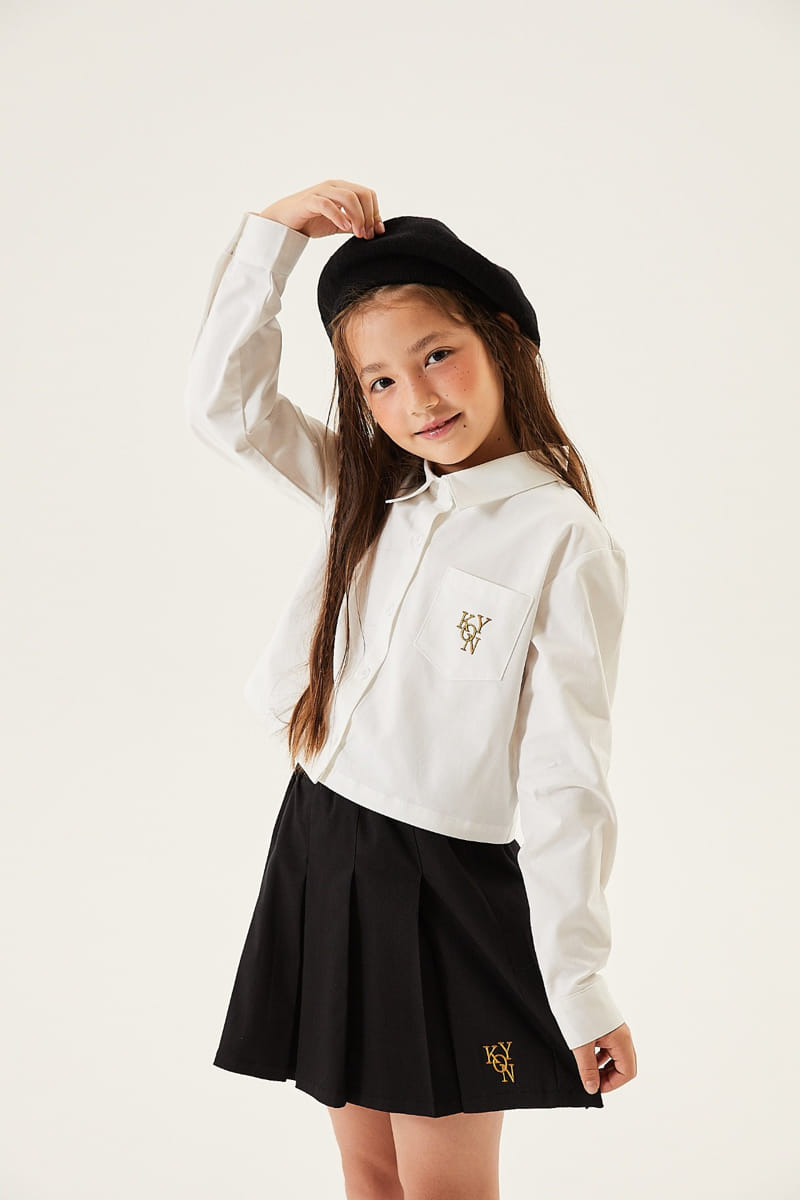 Kokoyarn - Korean Junior Fashion - #designkidswear - Crop Shirt - 12