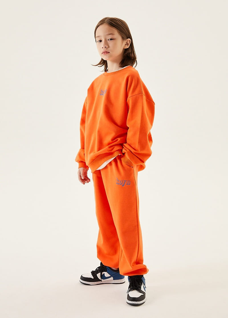 Kokoyarn - Korean Junior Fashion - #fashionkids - Signiture Sweats Set UP - 8