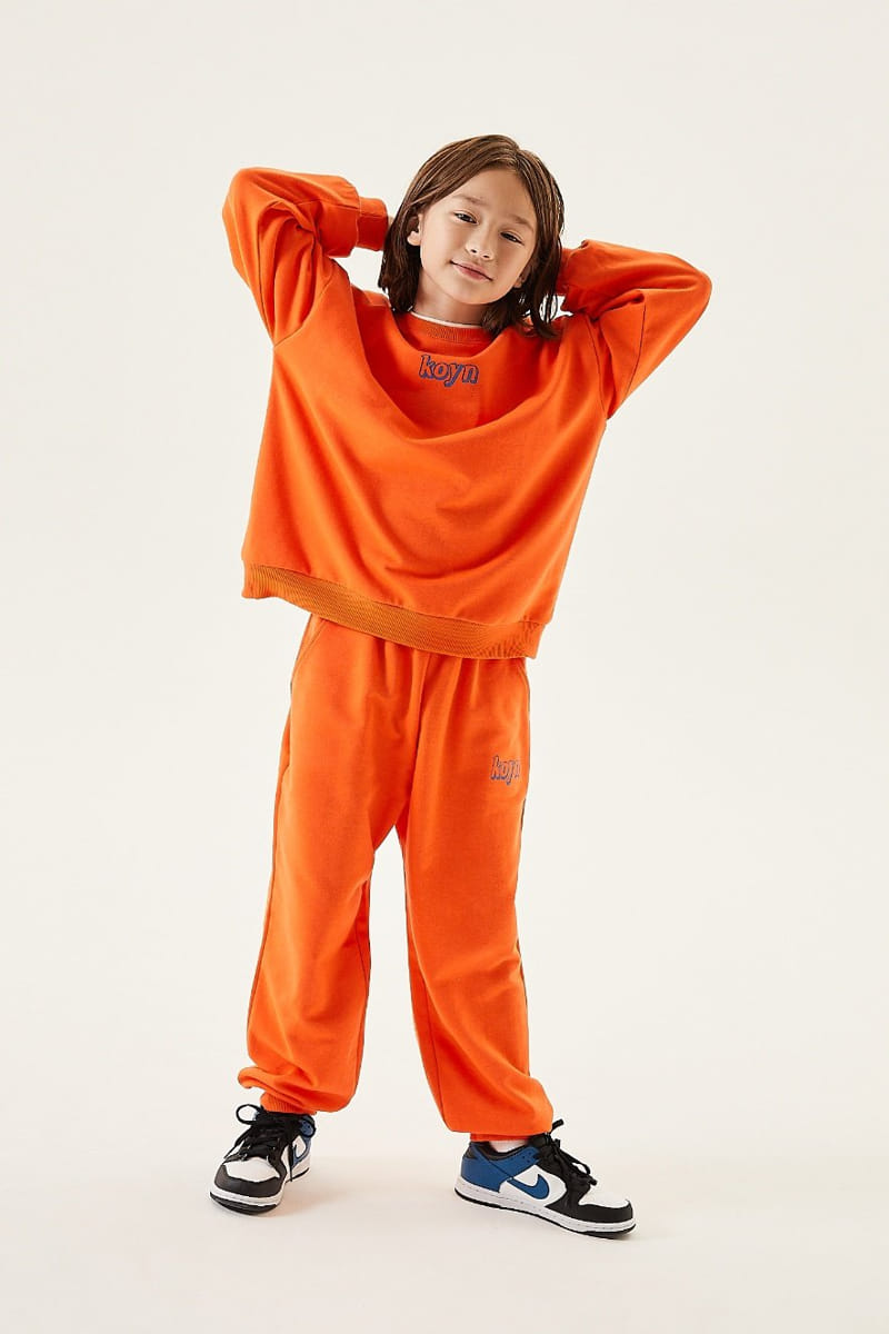 Kokoyarn - Korean Junior Fashion - #kidsshorts - Signiture Sweats Set UP - 9