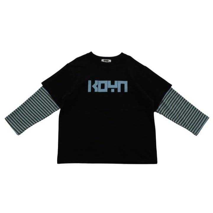 Kokoyarn - Korean Junior Fashion - #kidsshorts - Color Layered Tee