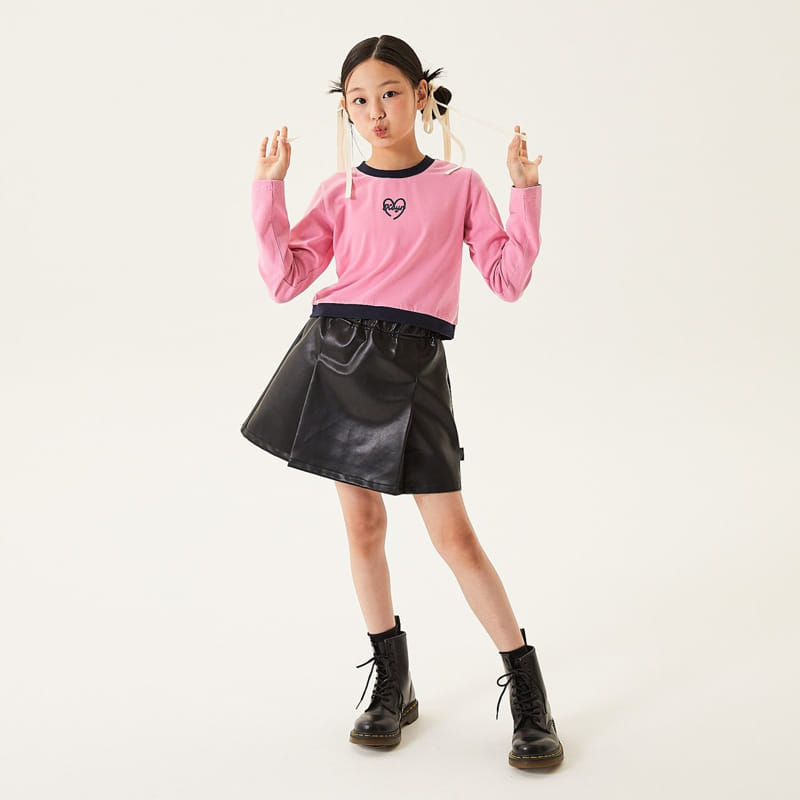 Kokoyarn - Korean Junior Fashion - #kidsstore - Leather Skirt - 12