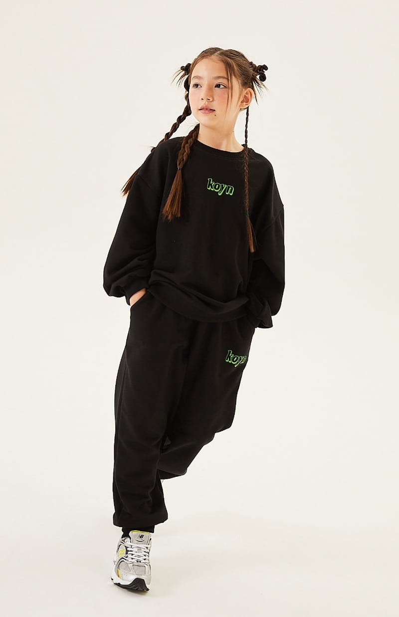 Kokoyarn - Korean Junior Fashion - #kidsstore - Signiture Sweats Set UP - 10