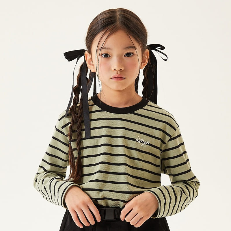 Kokoyarn - Korean Junior Fashion - #littlefashionista - Season Stripes Tee - 10