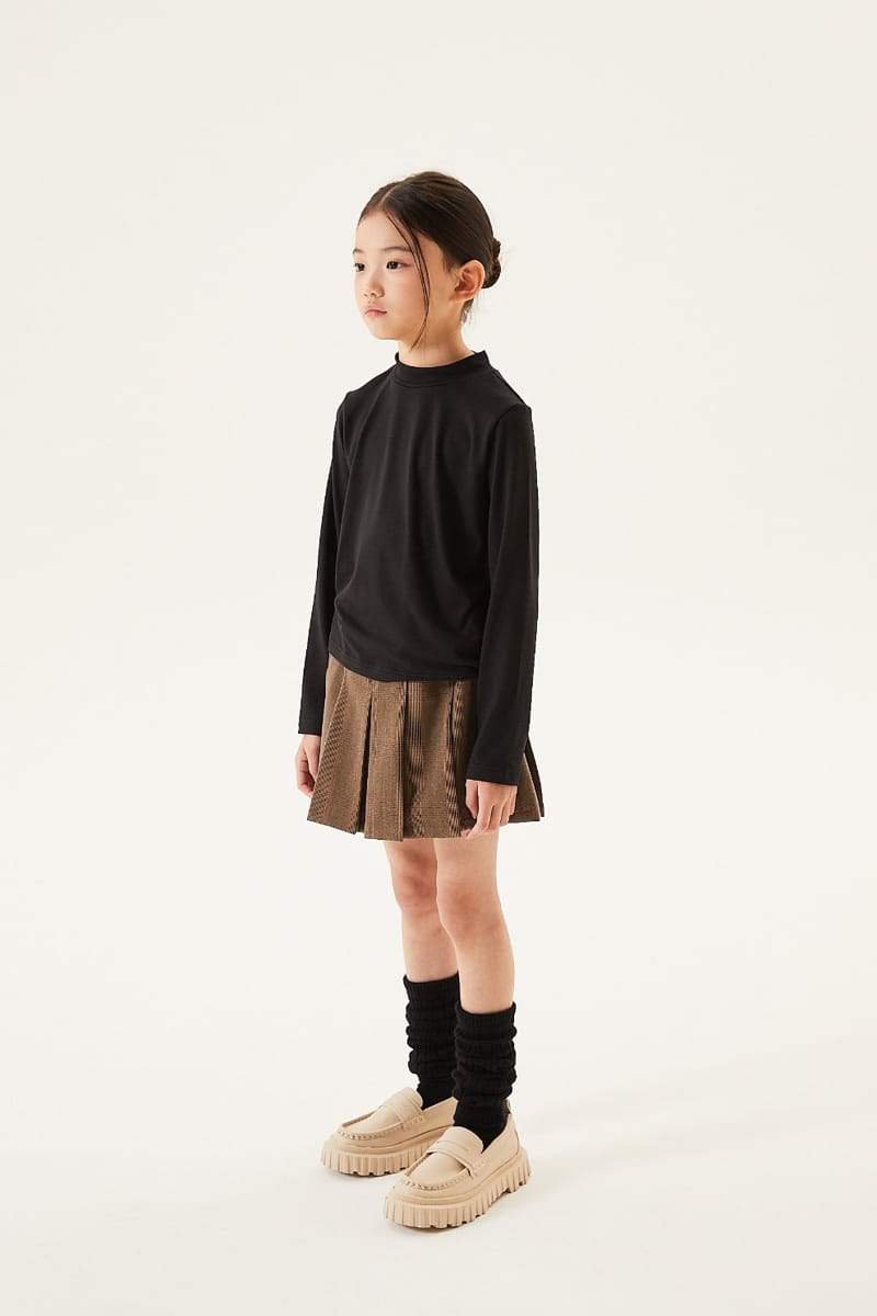 Kokoyarn - Korean Junior Fashion - #magicofchildhood - Lowell Check Skirt - 5