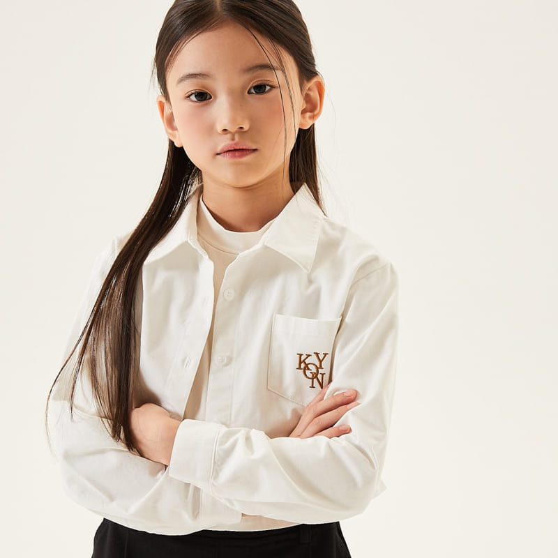 Kokoyarn - Korean Junior Fashion - #minifashionista - Crop Shirt - 7