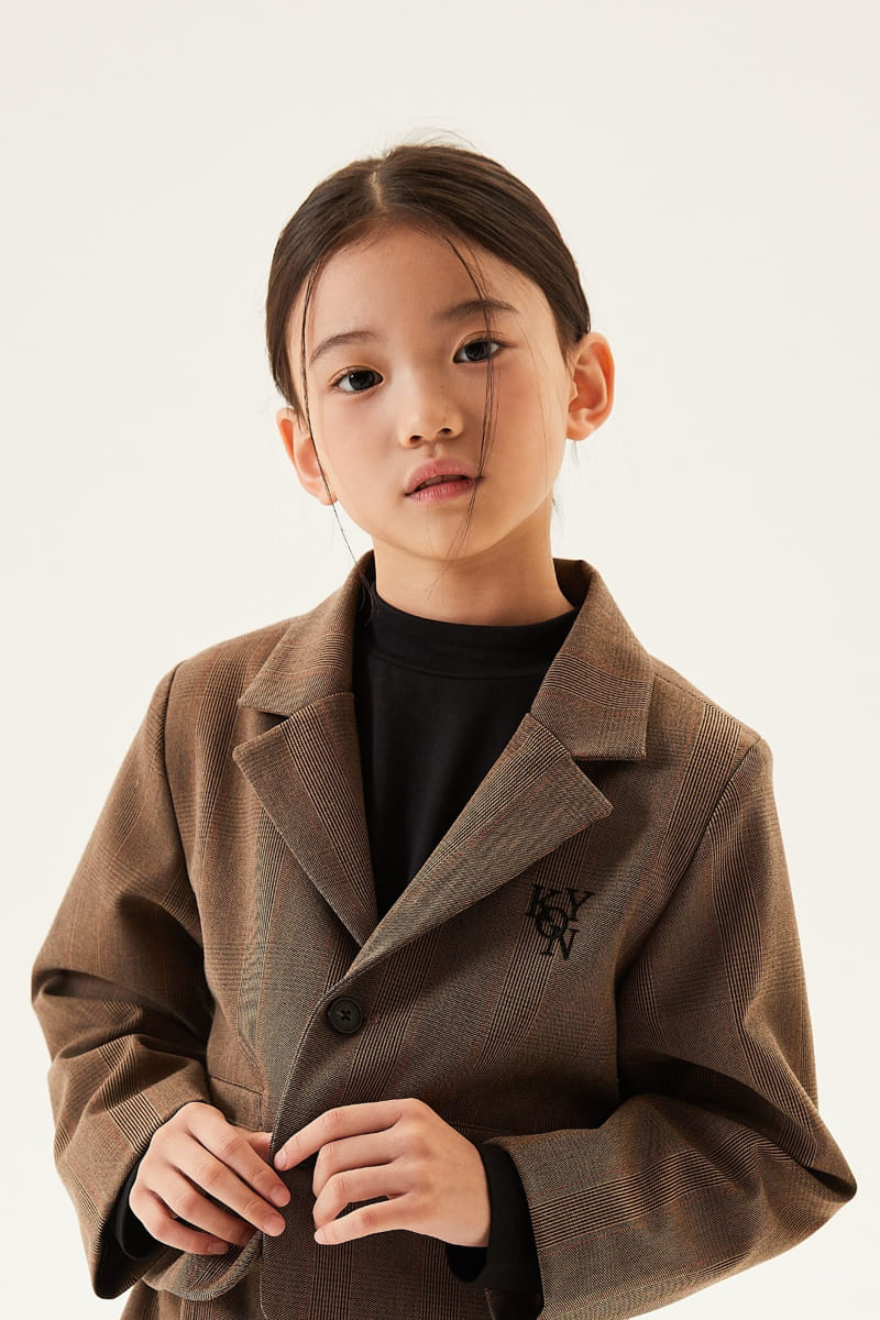 Kokoyarn - Korean Junior Fashion - #prettylittlegirls - Lowell Check Jacket - 6