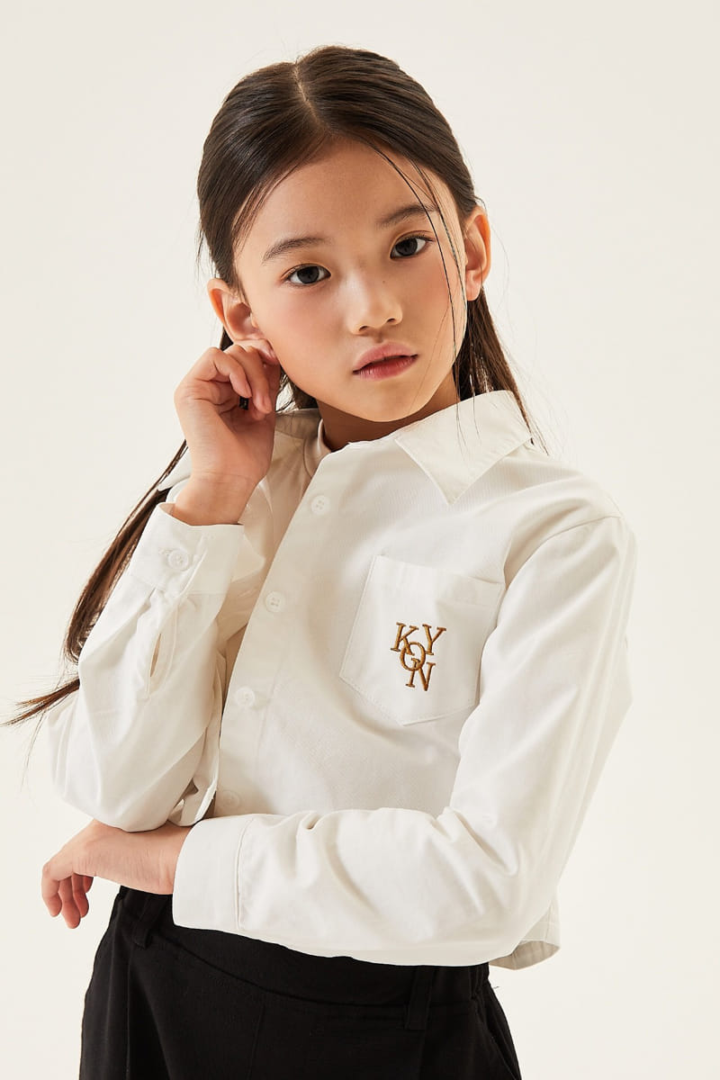 Kokoyarn - Korean Junior Fashion - #prettylittlegirls - Crop Shirt - 8