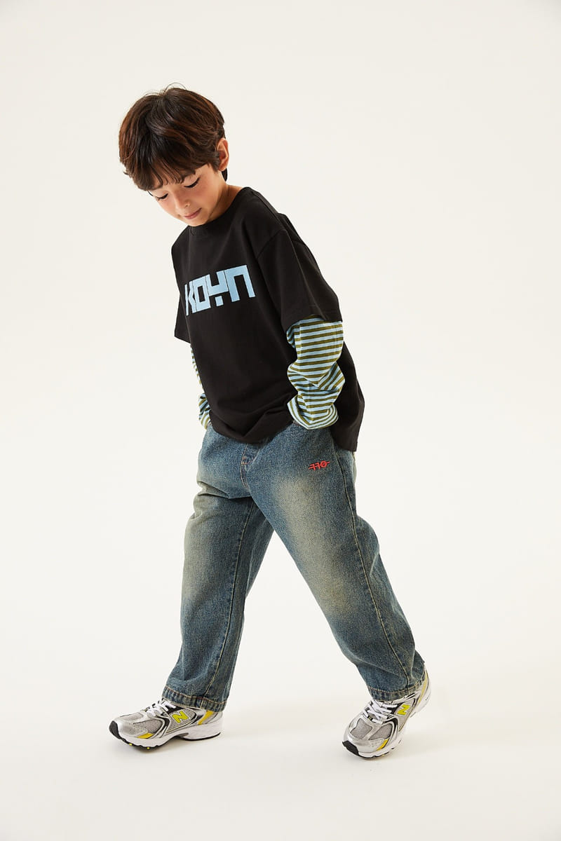 Kokoyarn - Korean Junior Fashion - #stylishchildhood - Color Layered Tee - 11