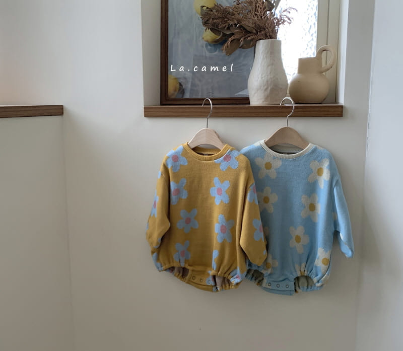 La Camel - Korean Baby Fashion - #babyboutiqueclothing - Daisy Bodysuit - 7