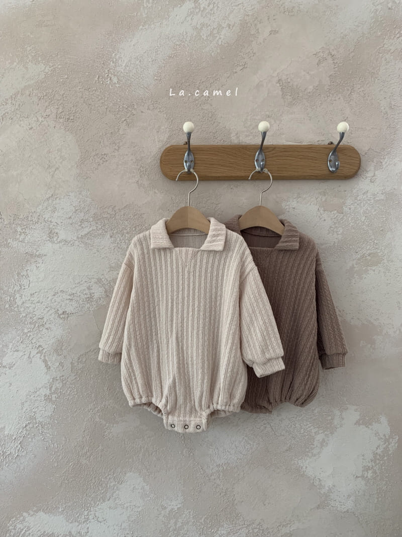 La Camel - Korean Baby Fashion - #babyboutiqueclothing - Moco Bodysuit - 3