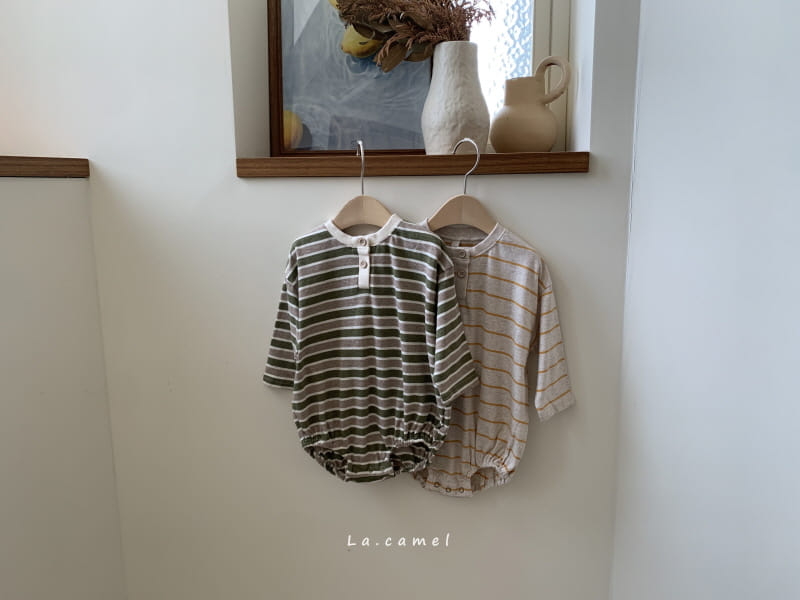 La Camel - Korean Baby Fashion - #babyfashion - Baggle Bodysuit - 8