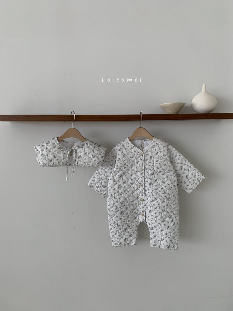 La Camel - Korean Baby Fashion - #babywear - Honey Padding Bodysuit - 8