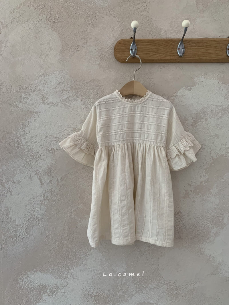 La Camel - Korean Children Fashion - #childofig - Lace One-piece