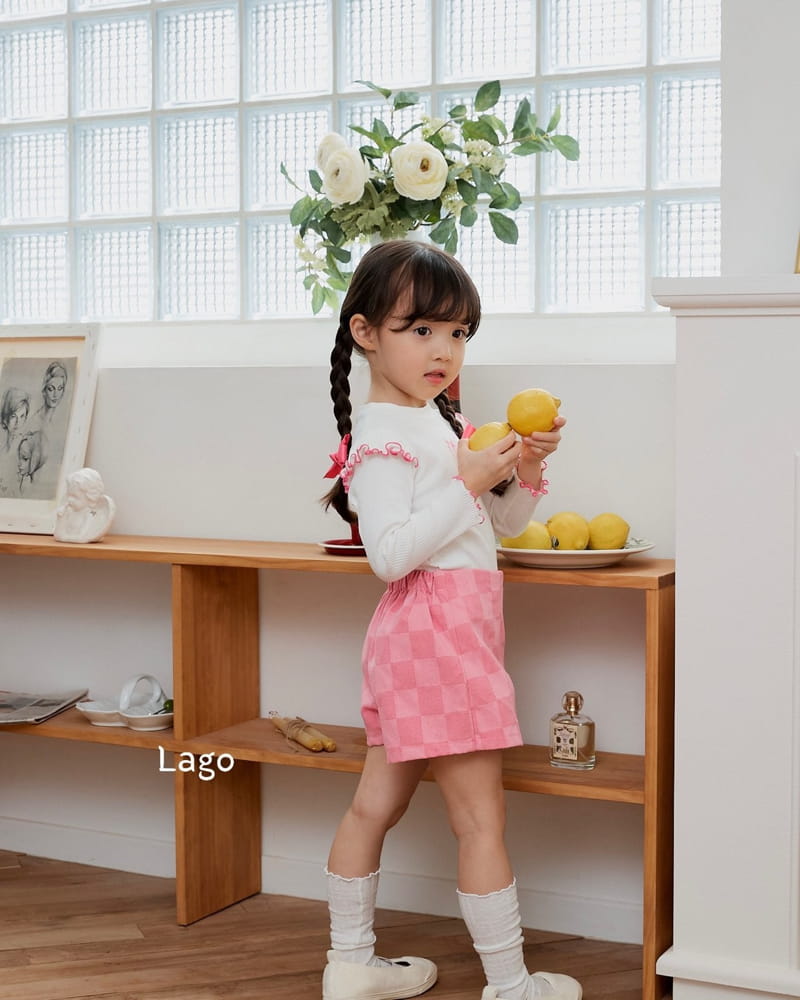 Lago - Korean Children Fashion - #Kfashion4kids - Two Line Wrap Pants - 9