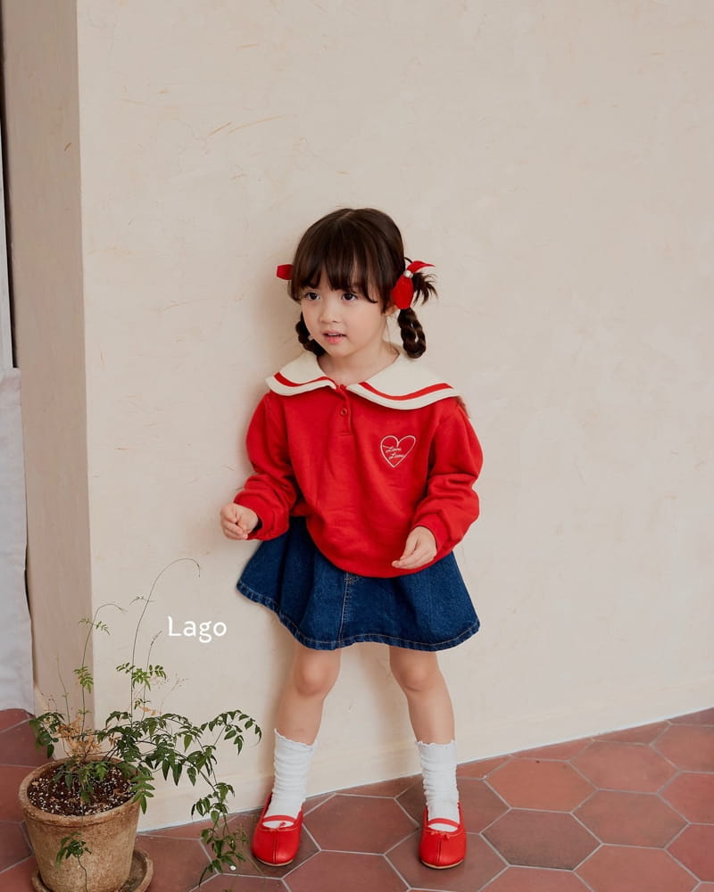 Lago - Korean Children Fashion - #Kfashion4kids - Love Sweatshirt - 3