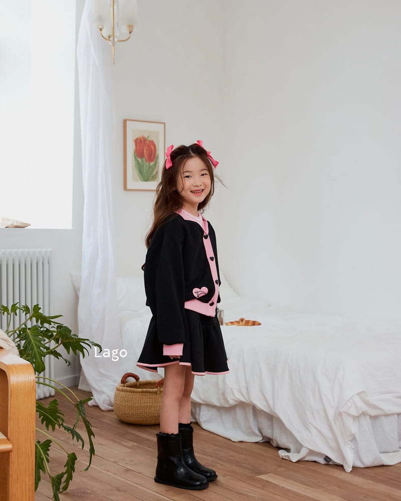 Lago - Korean Children Fashion - #Kfashion4kids - Love Play Skirt - 5