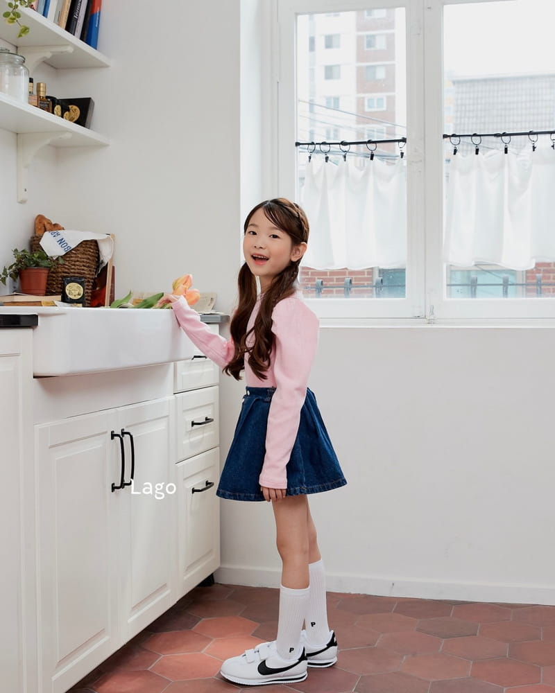 Lago - Korean Children Fashion - #childrensboutique - Pintuck Skirt