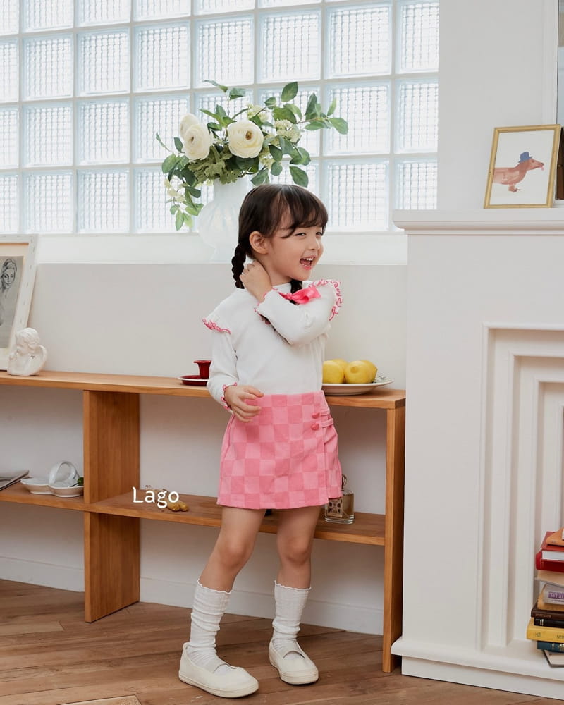 Lago - Korean Children Fashion - #childofig - Cherry Terry Tee - 4