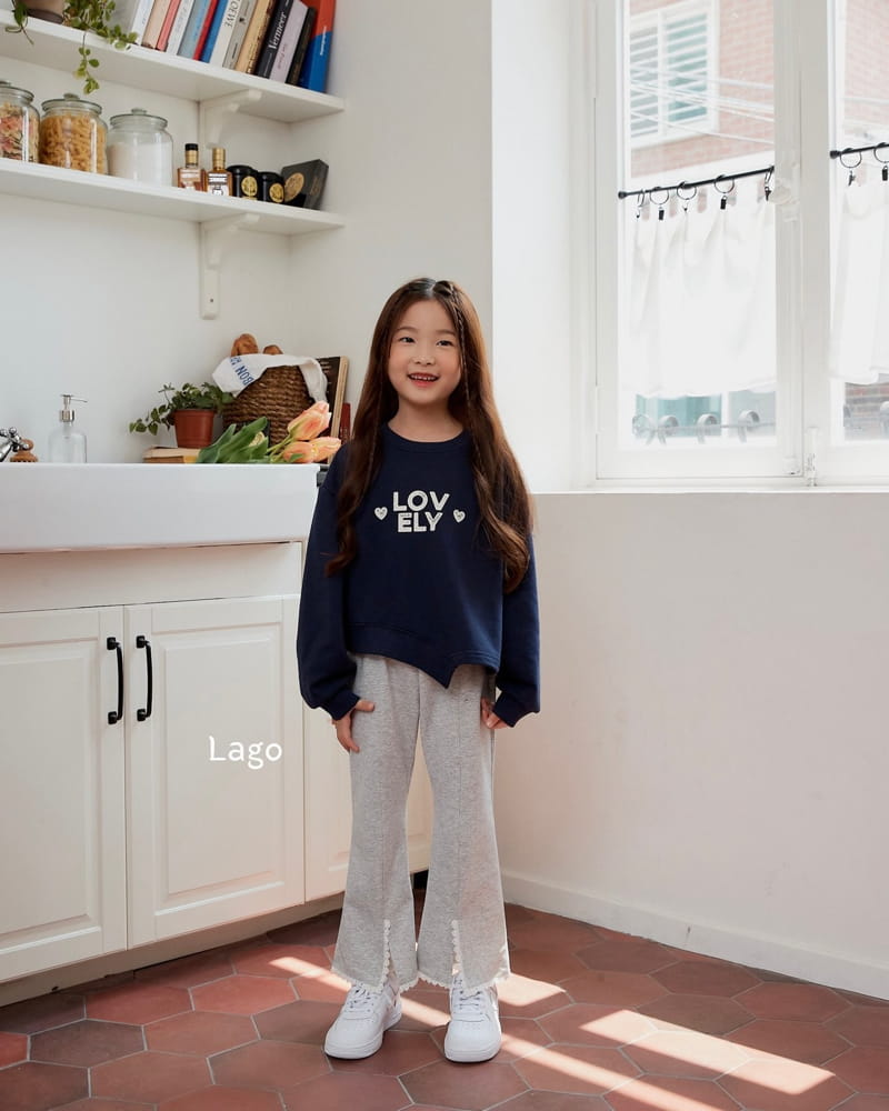 Lago - Korean Children Fashion - #designkidswear - Unbal Sweatshirt - 6