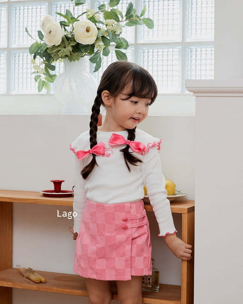 Lago - Korean Children Fashion - #designkidswear - Cherry Terry Tee - 5