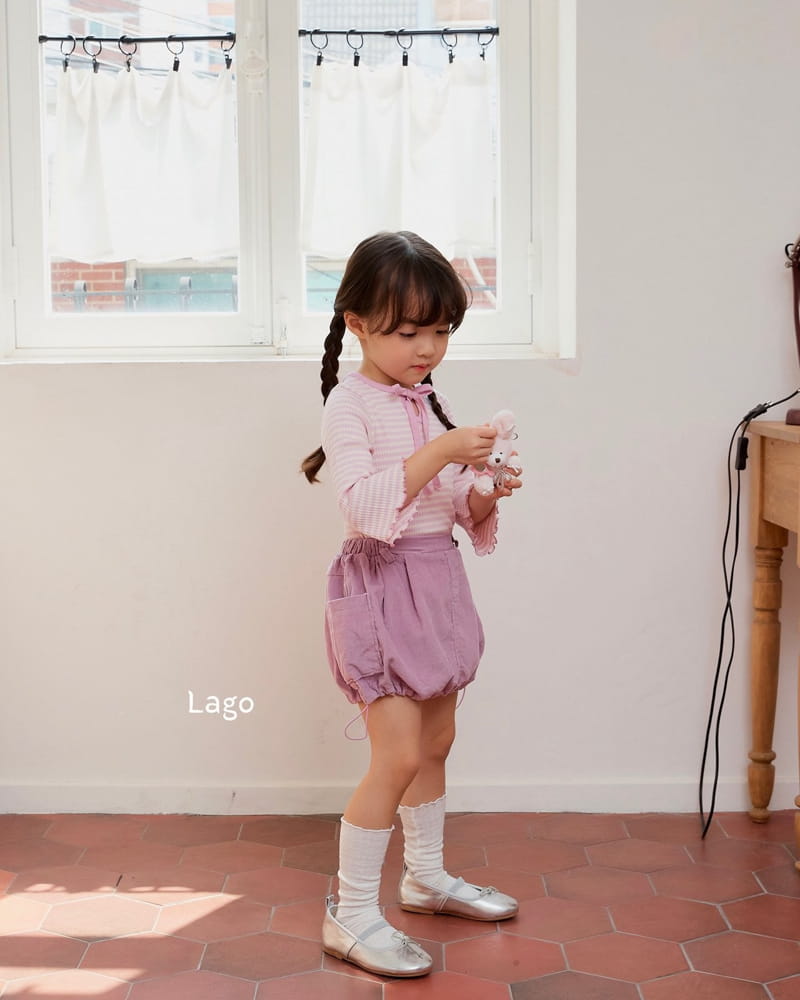 Lago - Korean Children Fashion - #designkidswear - Bootscut Stripes Tee - 2