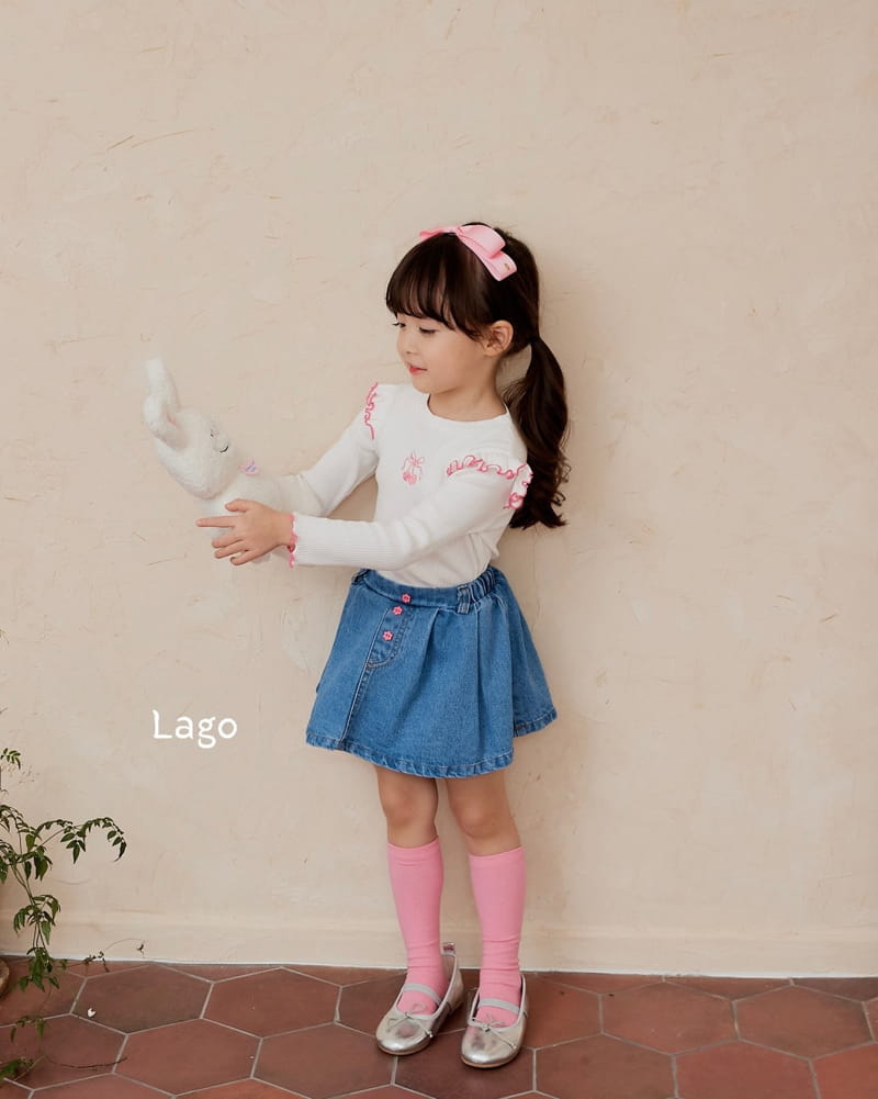 Lago - Korean Children Fashion - #discoveringself - Pintuck Skirt - 3