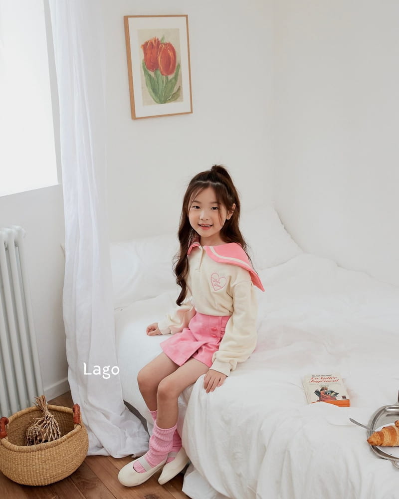 Lago - Korean Children Fashion - #discoveringself - Love Sweatshirt - 12