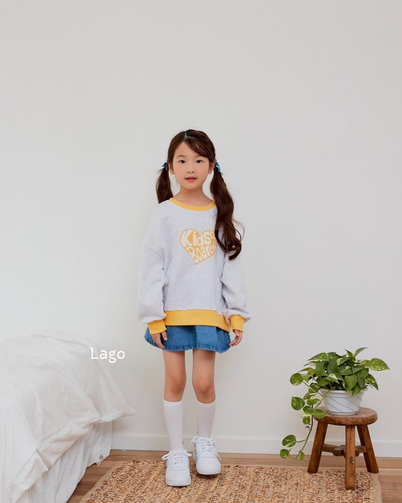 Lago - Korean Children Fashion - #discoveringself - Color Sweatshirt - 8