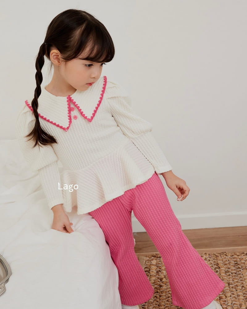 Lago - Korean Children Fashion - #discoveringself - Melo Jacquard Blouse - 2