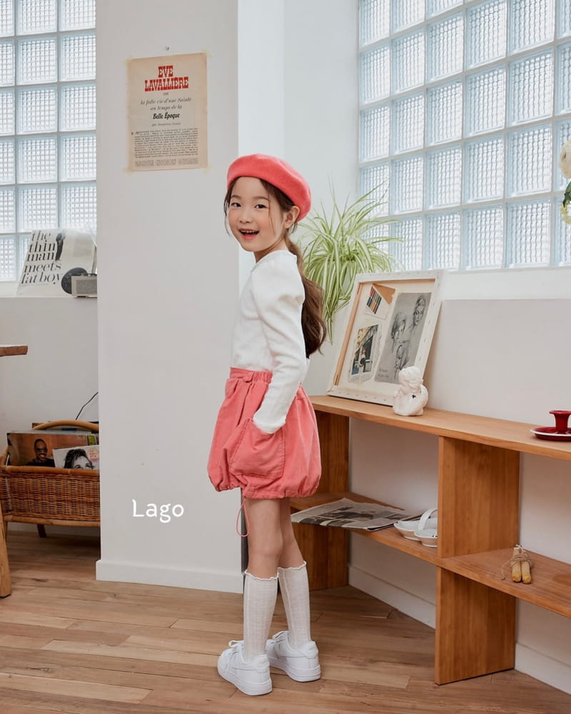 Lago - Korean Children Fashion - #fashionkids - Pumpkin String Skirt - 6