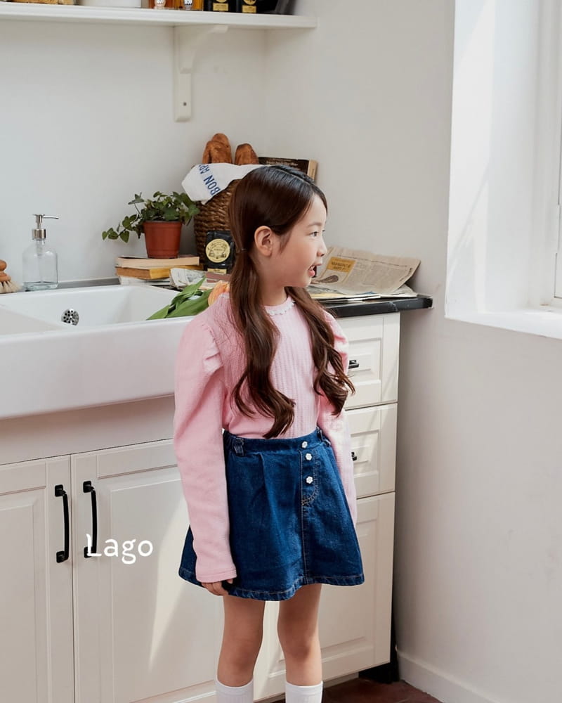 Lago - Korean Children Fashion - #discoveringself - Pintuck Skirt - 4