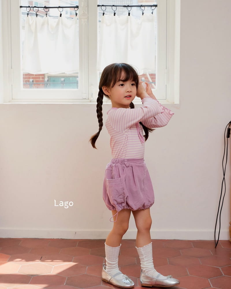 Lago - Korean Children Fashion - #discoveringself - Bootscut Stripes Tee - 4