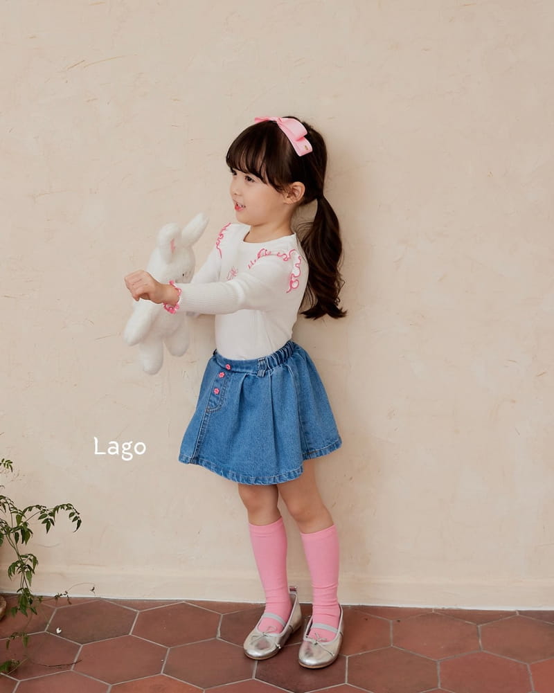 Lago - Korean Children Fashion - #kidsshorts - Pintuck Skirt - 5