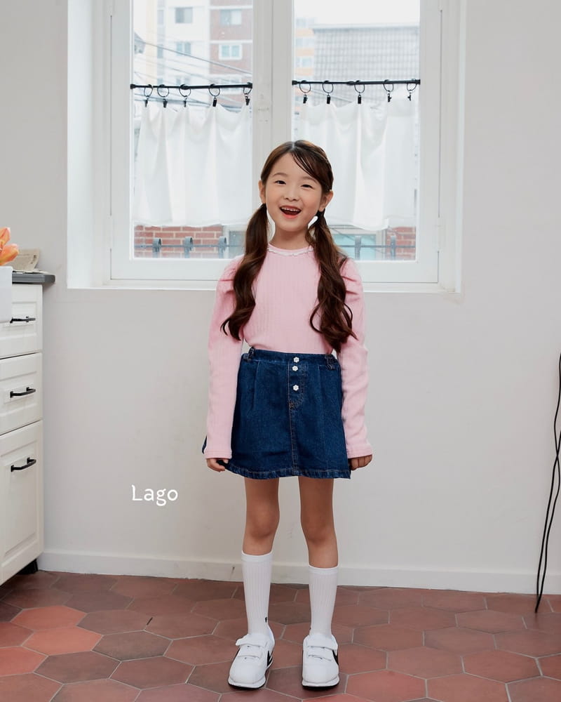 Lago - Korean Children Fashion - #kidsstore - Pintuck Skirt - 6