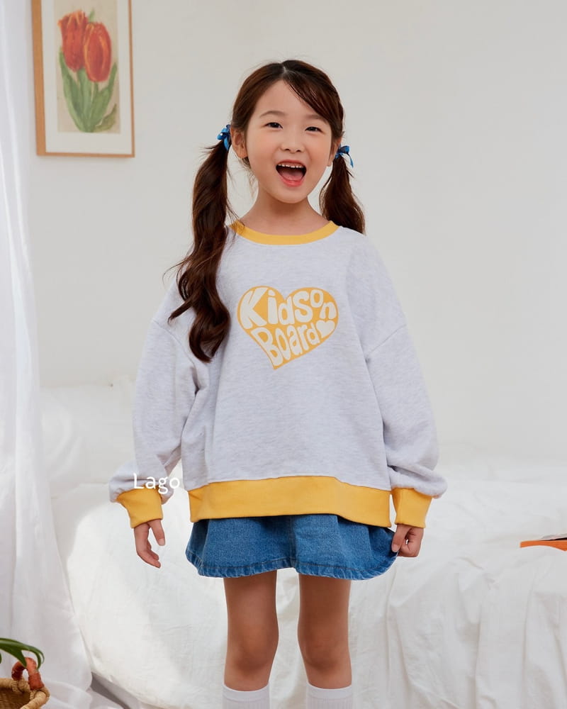 Lago - Korean Children Fashion - #kidsstore - Color Sweatshirt - 11