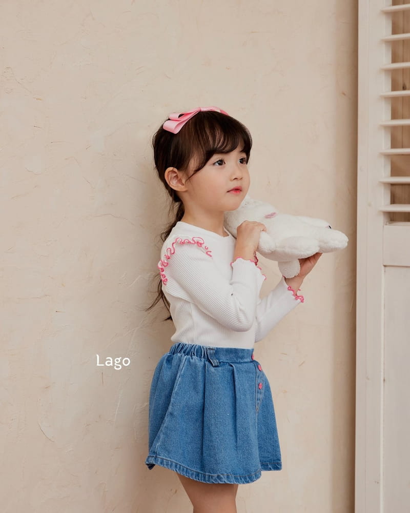 Lago - Korean Children Fashion - #kidzfashiontrend - Pintuck Skirt - 7