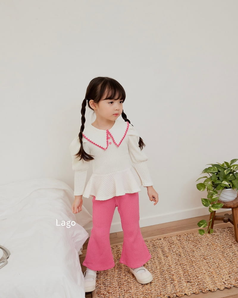 Lago - Korean Children Fashion - #kidzfashiontrend - Melo Jacquard Blouse - 6