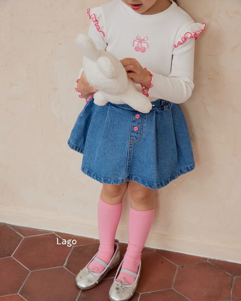 Lago - Korean Children Fashion - #littlefashionista - Pintuck Skirt - 9