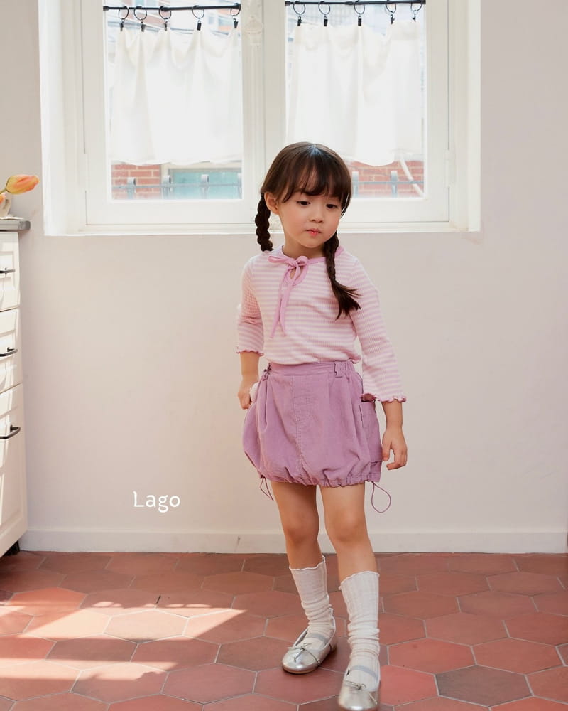 Lago - Korean Children Fashion - #magicofchildhood - Pumpkin String Skirt - 12