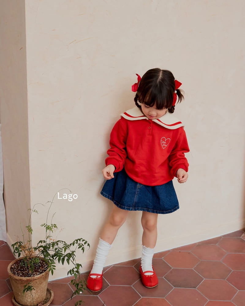 Lago - Korean Children Fashion - #magicofchildhood - Love Sweatshirt - 5