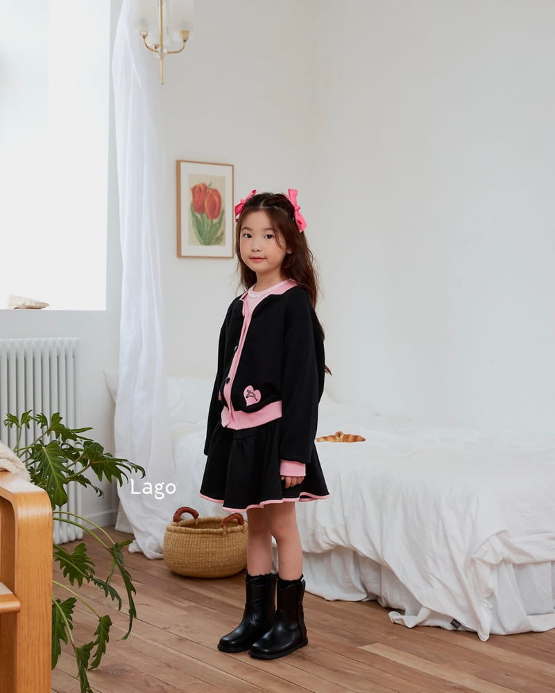 Lago - Korean Children Fashion - #magicofchildhood - Love Play Skirt - 7