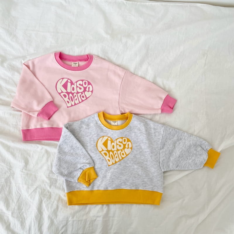 Lago - Korean Children Fashion - #minifashionista - Color Sweatshirt - 2