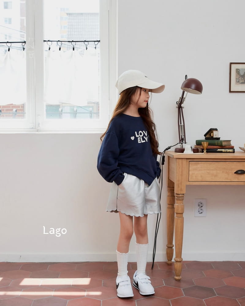 Lago - Korean Children Fashion - #prettylittlegirls - Unbal Sweatshirt - 2