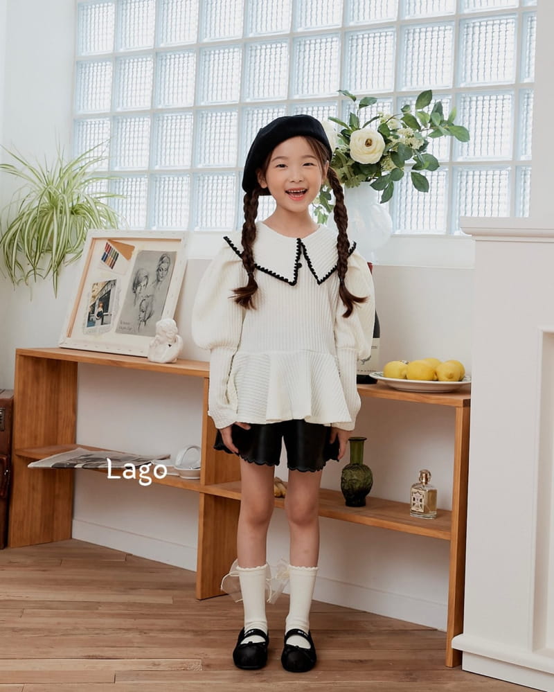 Lago - Korean Children Fashion - #prettylittlegirls - Melo Jacquard Blouse - 11