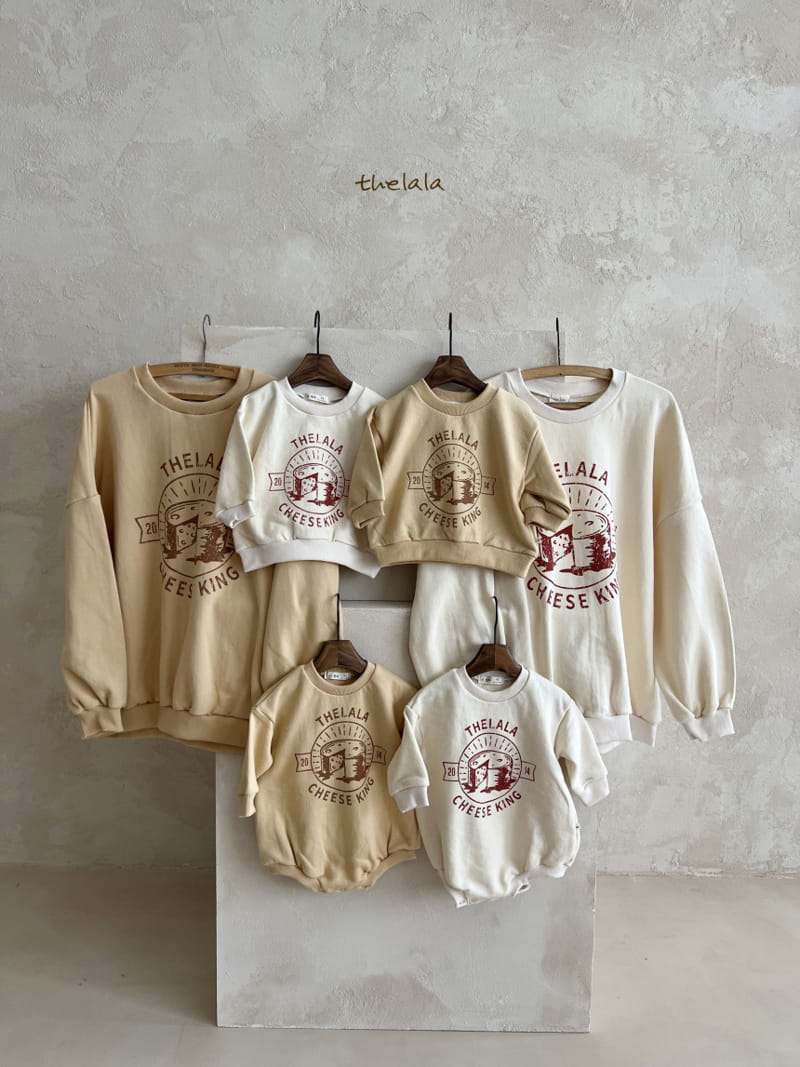 Lala - Korean Baby Fashion - #babyboutique - Cheese King Bodysuit